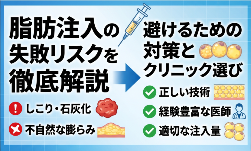 脂肪注入のリスク