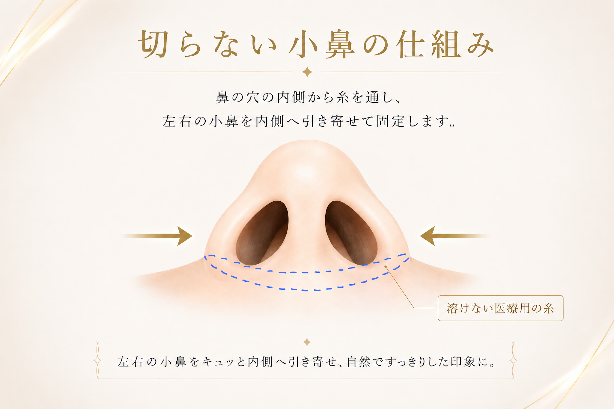 切らない小鼻の仕組み画像